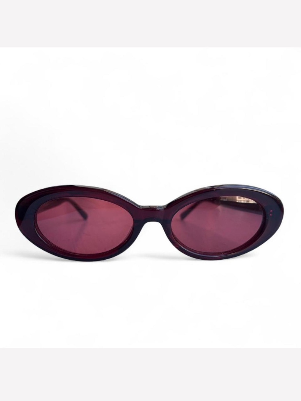 Crap Eyewear Sweet Leaf Red Frame/Rose Lenses Sunglasses
